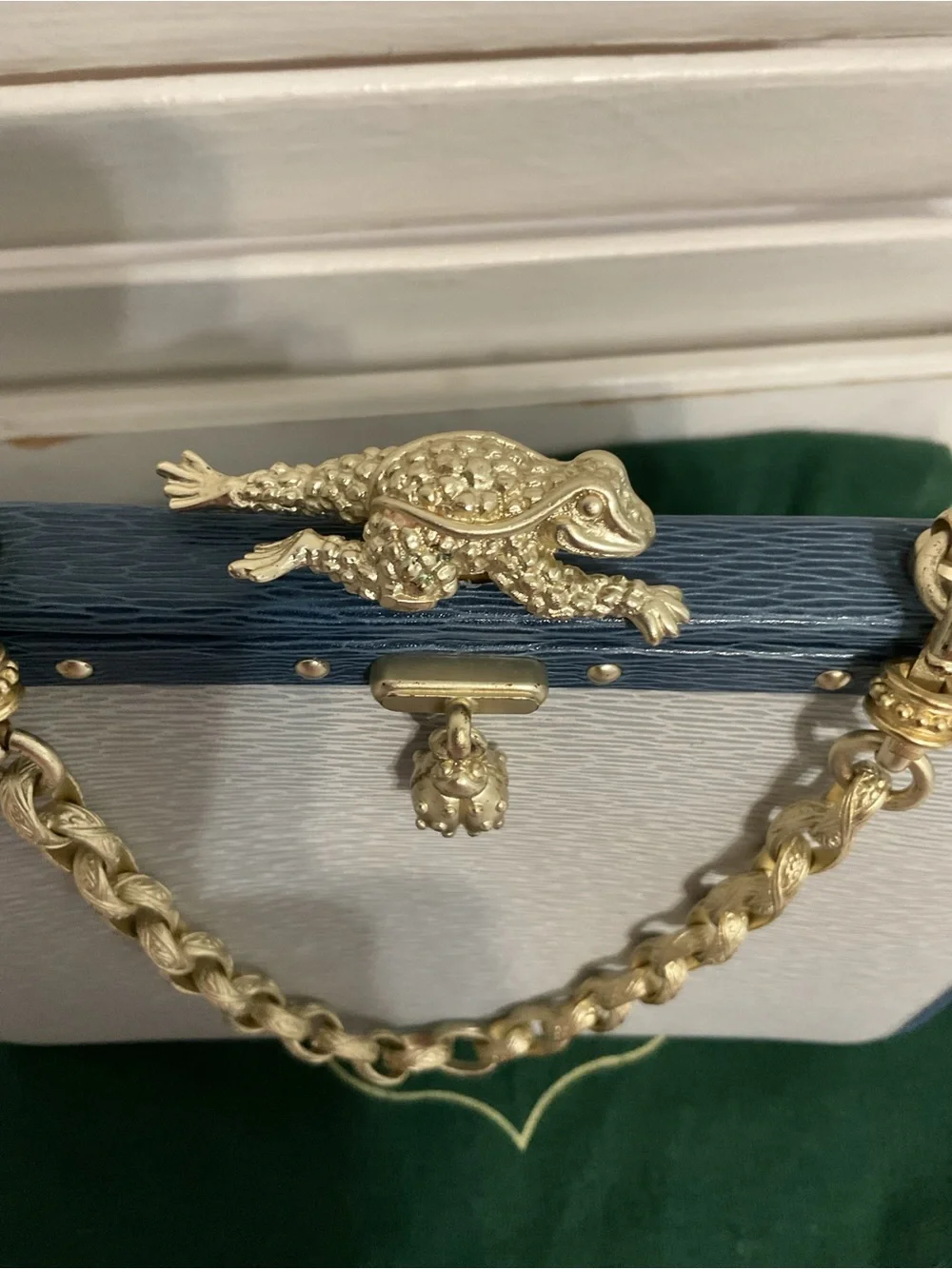 Barry Kieselstein-Cord Handbag Vintage Frog Clasp
